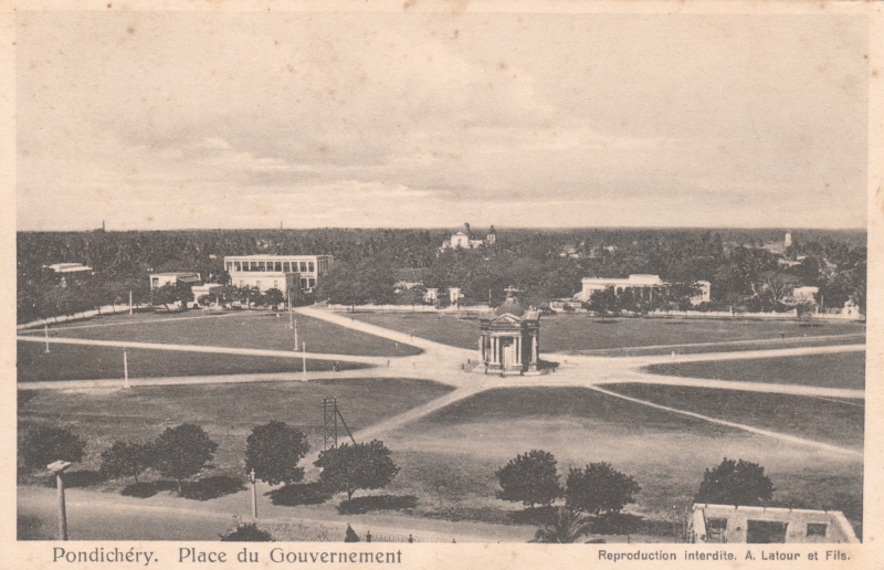 02-13 - Pondichery - place gouvernement - ouest - 2